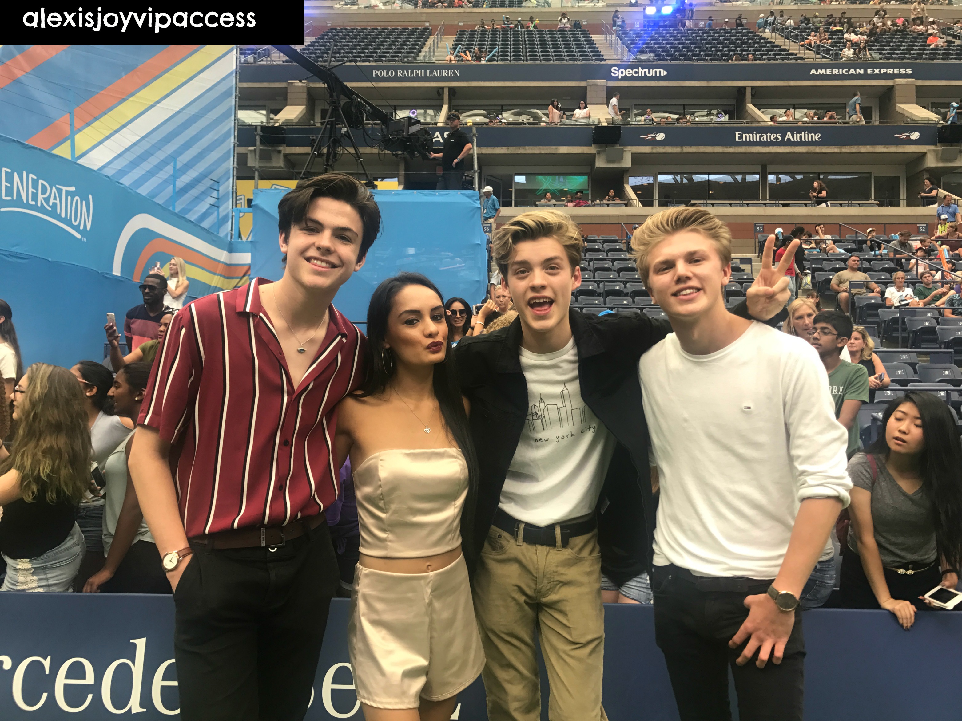 VIPAccessEXCLUSIVE: New Hope Club Interview With Alexisjoyvipaccess At The 2017 Arthur Ashe Kids’ Day!