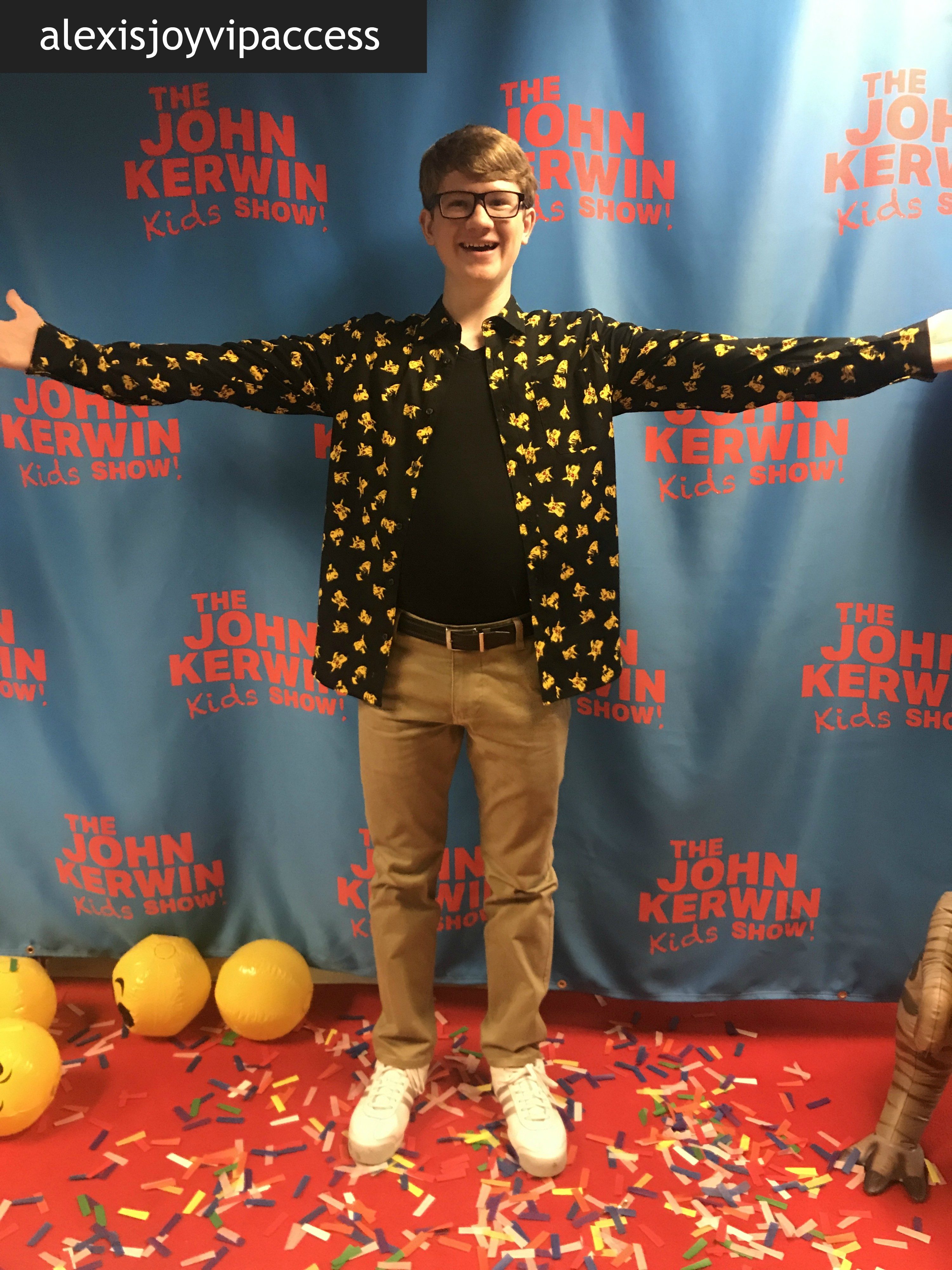 VIPAccessEXCLUSIVE: Aidan Miner Interview With Alexisjoyvipaccess At The “John Kerwin Kids’ Show!”