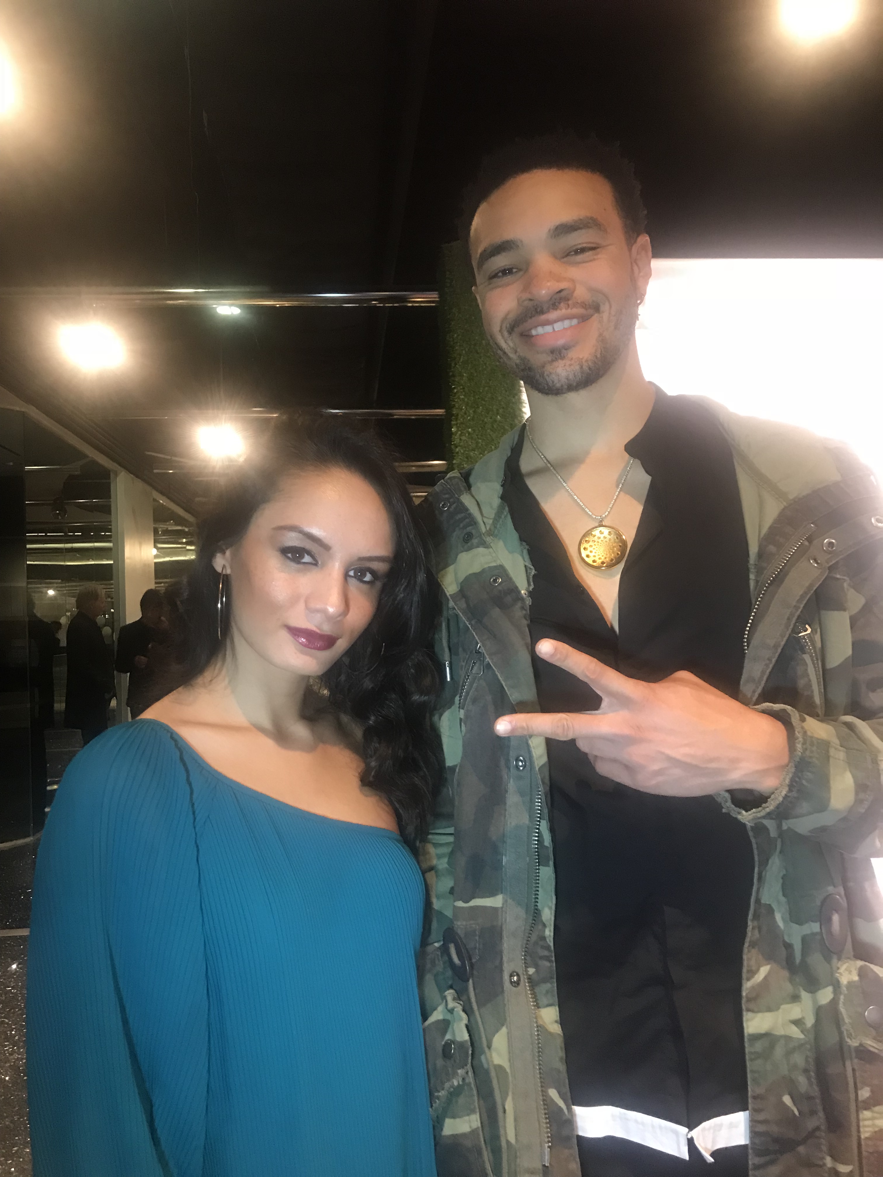 VIPAccessEXCLUSIVE: Singing Sensation Maejor Interview With Alexisjoyvipaccess At The “Bilal: A New Breed Of Hero” Movie Premiere!