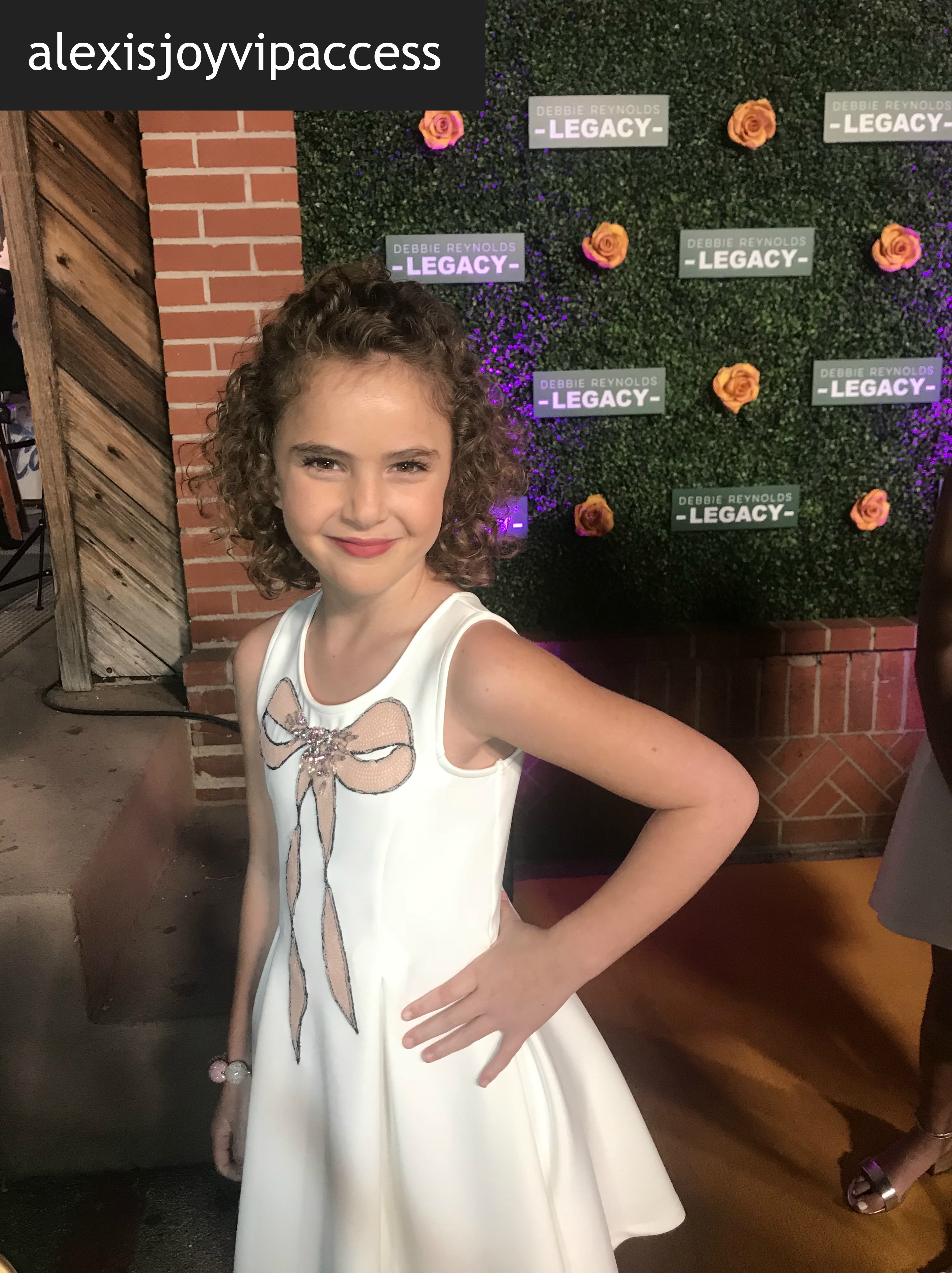 VIPAccessEXCLUSIVE: Lexy Kolker Interview With Alexisjoyvipaccess At The Debbie Reynolds Legacy Studios Grand Opening!