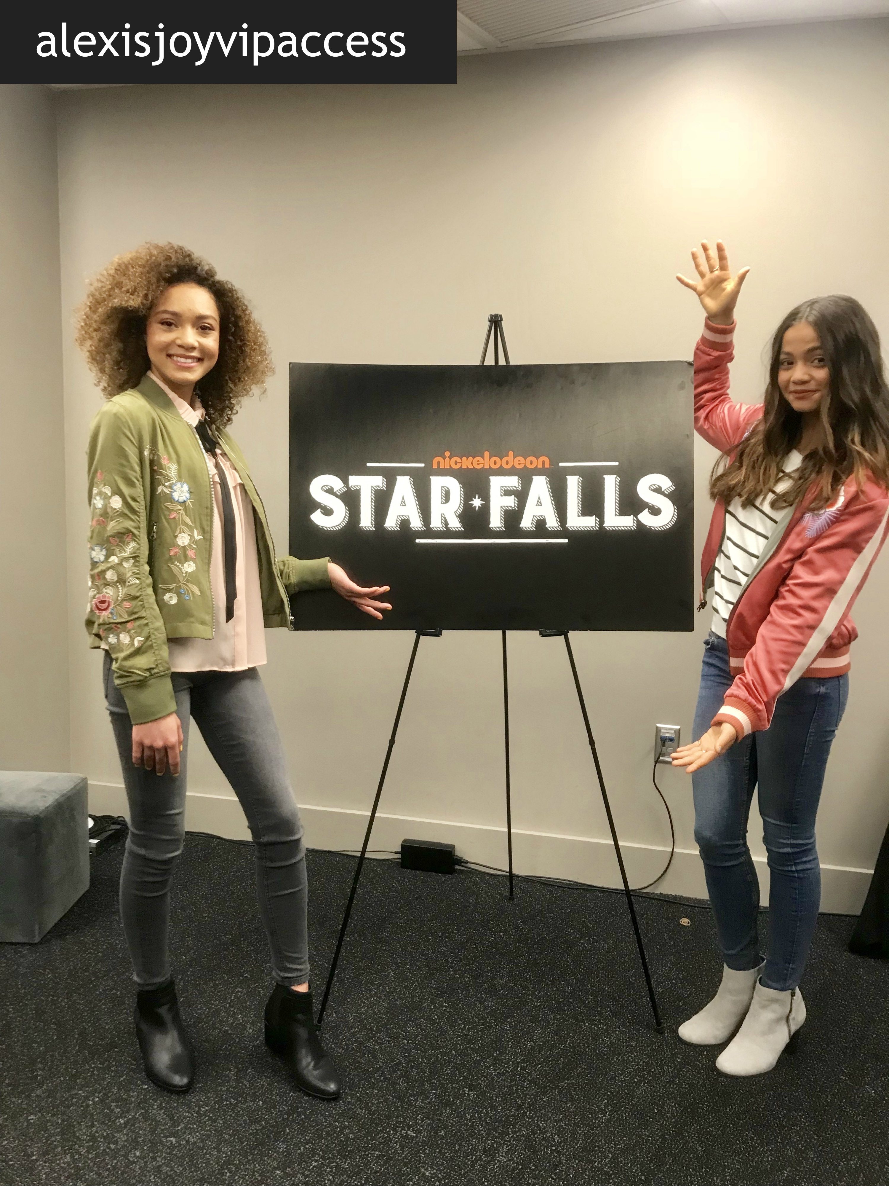 VIPAccessEXCLUSIVE: Siena Agudong And Kamaia Fairburn Talk About Their Show “Star Falls” At The Kids’ Choice Awards Press Junket In Their Interview With Alexisjoyvipaccess!