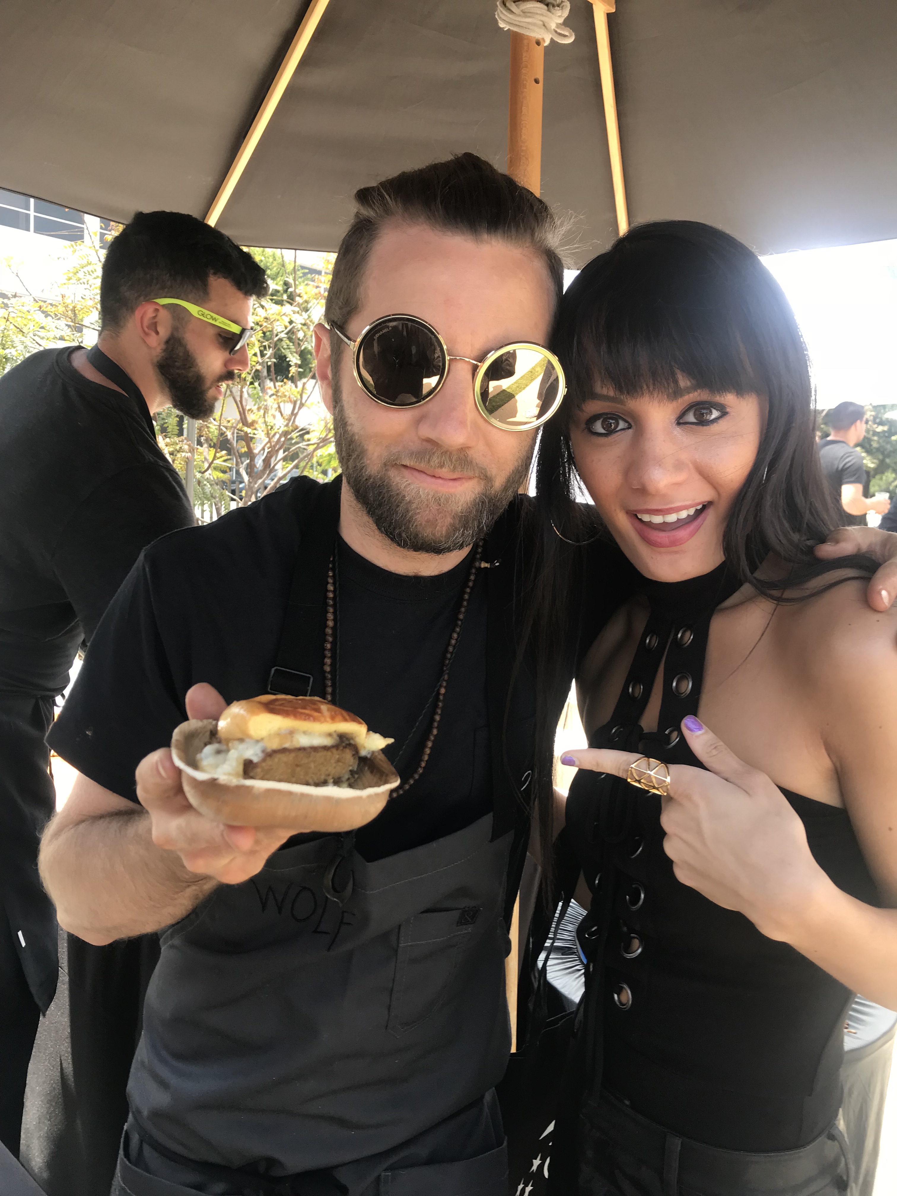 VIPAccessEXCLUSIVE: Chef Marcel Vigneron Interview With Alexisjoyvipaccess At The LA Food Bowl’s Secret Burger Showdown!