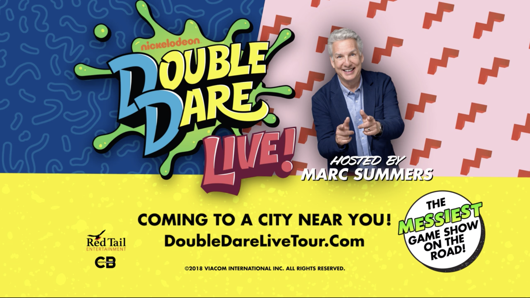 Article: Join In On All Of The Fun As Nickelodeon’s “Double Dare” Embarks On A Multi-City Tour Across The U.S. – See The Tour Dates Here!