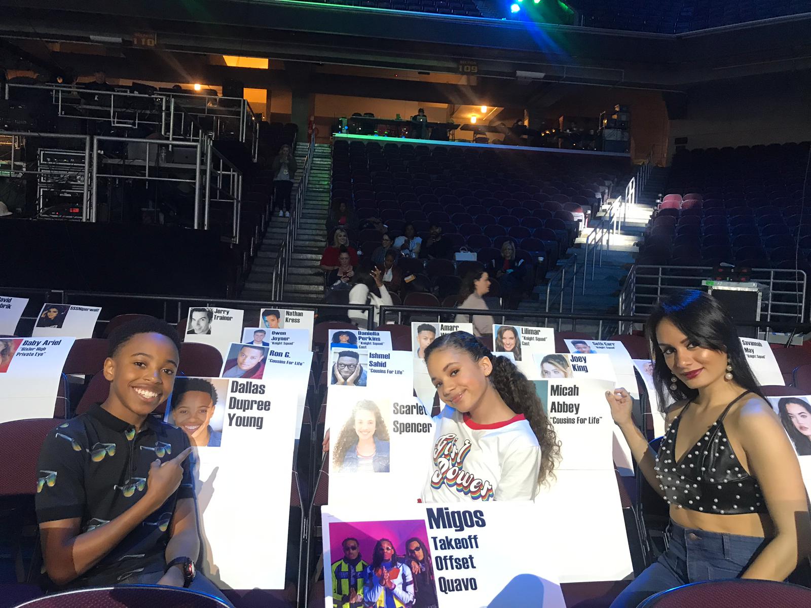 VIPAccessEXCLUSIVE: Find Out Where Noah Centineo, Lana Condor, JoJo Siwa And More Are Sitting At The 2019 Nickelodeon Kids’ Choice Awards Seating Card Tour With Dallas Dupree Young And Scarlet Spencer!