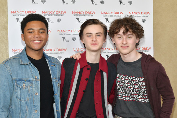 VIPAccessEXCLUSIVE: Jaeden Martell, Wyatt Oleff And Chosen Jacobs Interview With Alexisjoyvipaccess At The Premiere Of “Nancy Drew And The Hidden Staircase!”