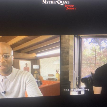 Article: The Prolific Rob McElhenney And Award-Winning Director Barry Jenkins Talk About Diversity In “Mythic Quest: Raven’s Banquet,” The Unique Quarantine Episode And More In Their Fascinating, Virtual Conversation – RECAP!