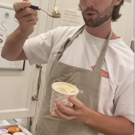 Article: Craving Ice Cream? Patrick Schwarzenegger Has You Covered With His Ice Cream Review Instagram Account, Patrick’s Pints – Here Are 5 Of The Best Videos! 