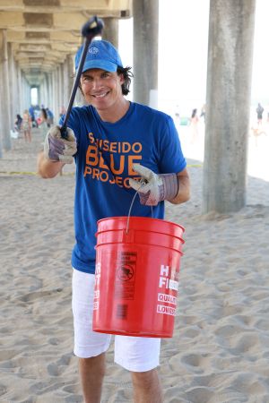 VIPAccessEXCLUSIVE: Ian Somerhalder Highlights The Importance Of Ocean Conservation At The Shiseido Blue Project And World Surf League’s Beach Cleanup During The U.S. Open Of Surfing – Recap Here!